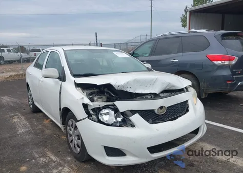 2010 Toyota Corolla Le z USA, uszkodzony, nr VIN JTDBU4EE7A9109822